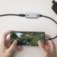 USB C típusú Ethernet adapter hálózati kártya USB C – RJ45 Ethernet adapter 10/100/1000 Gigabit vezetékes LAN hálózati