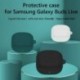 Fehér szín - Puha szilikon védőtok Samsung Galaxy Buds Live/Buds 2/Buds 2 Pro fülhallgató tok fülhallgató-tartozékok