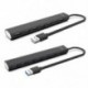 Szín: USB 2.0 - USB HUB 3.0 Multi USB Splitter Adapter 5Gbps nagy sebességű 7 portos USB bővítő Lenovo Xiaomi Macbook Pro