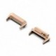 Szín: Rose Gold - 2db/tétel Fém csatlakozó Huawei band 7 okosóra rozsdamentes acél szíj adapter Huawei band 7 sávos