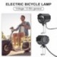 E-Bike fényszóró 12V 24V 36V 48V 60V 72V elektromos kerékpár LED első lámpa elektromos kerékpár lámpa vízálló
