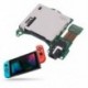 Szín: Új verzió - NS Switch játékkazetta kártyanyílás kártya fejhallgató csatlakozó aljzata Nintendo