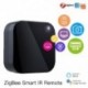 Tuya Zigbee Smart IR távirányító légkondicionálóhoz TV Smart Home univerzális infravörös távirányító Alexa Google