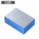 Szín: 200 grit - Gyémánt kézi polírozó párnák 95x60 mm csempe üvegcsiszoló csiszolótömb kő márvány kerámia