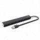 Szín: USB 3.0 - USB 2.0/3.0 HUB dokkolóadapter 7 portos, nagy sebességű USB 3.0 hub 1-7 több USB elosztó 5 Gbps USB