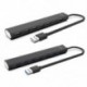 Szín: USB 3.0 - USB 2.0/3.0 HUB dokkolóadapter 7 portos, nagy sebességű USB 3.0 hub 1-7 több USB elosztó 5 Gbps USB