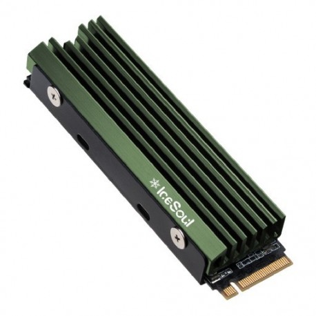 Szín: zöld - M.2 SSD NVMe hűtőborda radiátor NVME NGFF M2 2280 szilárdtest merevlemez alumínium ötvözet hűtőborda