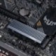 Szín: zöld - M.2 SSD NVMe hűtőborda radiátor NVME NGFF M2 2280 szilárdtest merevlemez alumínium ötvözet hűtőborda
