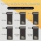 Szín: 4,5x3,0 mm Dell - PD 100 W-os laptop töltő tápadapter csatlakozó USB Type-C aljzatból egyenáramú