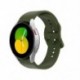 Szín: Army Green - Eredeti szilikon szíj Samsung Galaxy Watch 5 44mm-es 40mm-es mágneses csat Galaxy Watch 5 Pro 45mm 4