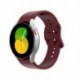 Szín: Army Green - Eredeti szilikon szíj Samsung Galaxy Watch 5 44mm-es 40mm-es mágneses csat Galaxy Watch 5 Pro 45mm 4