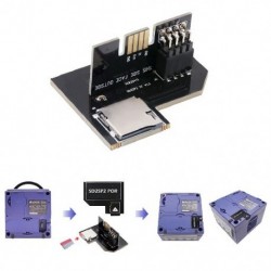 SD2SP2 TF/SD SP2 adapter betöltése SDL Micro SD kártya TF kártyaolvasó memóriakártya adapter Nintendo Gamecube NGC NTSC