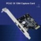 1 készlet PCI-e 1X IEEE 1394A 4 portos (3 1) Firewire kártyaadapter 1394 A PCIe 6 tűs és 4 tűs IEEE 1394 kábellel asztali