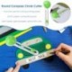 Szín: zöld - Kör alakú papírvágó kerek vágókés barkácsolás papírvágó patchwork iránytű körvágó scrapbooking