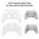 Fekete szín - Csere előlap fedél az XBox Series X/S kontrollerhez, elülső hátsó ház ház védőtok Xbox Series X/S