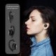 Fekete szín - Vezeték nélküli sportfutó fejhallgató Bluetooth 5.3 fülhallgató HiFi sztereó basszus nyitott fül TWS