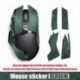 Szín: zöld - Logitech G502 egérhez, csúszásgátló matricához, légáteresztő, kényelmes, izzadságálló Ultravékony