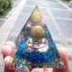 Szín: 09 - Gyógyító Természetes Kristály Orgon Piramis Csakra Reiki Energia Generátor Meditáció Díszek Gyanta