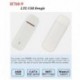 Fekete szín - 4G LTE vezeték nélküli USB-kulcs WiFi router hálózati kártya 150Mbp Ethernet Modem Stick SIM-kártya