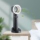 Szín: zöld - Hordozható lapát nélküli ventilátor Vezeték nélküli kézi USB újratölthető hűtőventillátor nyári