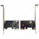 10/100/1000 Mbps Gigabit Ethernet PCI Express PCI-E hálózati kártyavezérlő RJ45 LAN hálózati adapter asztali