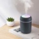 Fehér szín - 300 ml USB légpárásító mini ultrahangos párásító aroma illóolaj diffúzor 7 szín éjszakai
