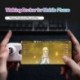 Szín: Almafeketéhez - Pubg Game Controller Type-C Mobile Gamepad Android IOS telefonhoz Okostelefon Tablet Joystick Grip