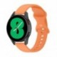 Fehér szín - Szíj Samsung Galaxy Watch 4 40mm 44mm okosóra szilikon karkötő óraszíj Galaxy Watch 4 klasszikus 42mm 46mm
