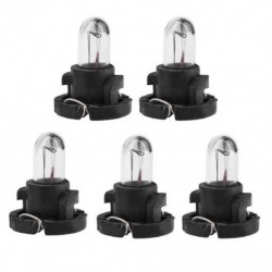 5db T4 12V autó belső műszer izzók műszerfal lámpák klíma gomb visszajelző lámpa Mazda Nissanhoz