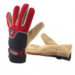 Szín: Férfi vörös - Téli meleg polár kesztyű kerékpáros motoros hővédő kesztyű Polar polár ujjatlan férfi női