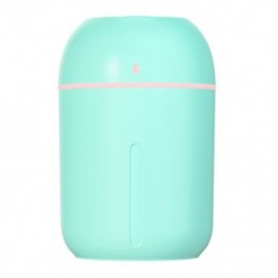 Szín: zöld - Ultrahangos mini légpárásító USB 330 ml aroma illóolaj diffúzor otthoni autós párakészítőhöz LED