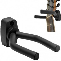 Falra szerelhető gitárakasztó kampó csúszásmentes tartó állvány akusztikus gitárhoz Ukulele hegedű basszusgitár