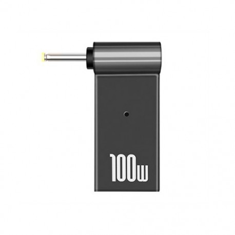 Szín: 2,5x0,7 mm - PD 100 W laptop töltő tápadapter csatlakozó USB Type-C aljzatból egyenáramú csatlakozó dugóba Acer