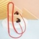 Fekete szín - Elveszett szilikon fülhallgató kötéltartó kábel a Beats Fit Pro vezeték nélküli fejhallgató nyakszíj
