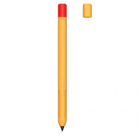 Színek: narancs - Xiaomi Mi Pad 5/5 Pro tolltartóhoz, érintőtoll karcmentes, könnyű szilikon védőburkolat,