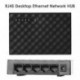 Szín: EU csatlakozó - 5 portos Gigabit Switch 10/100/1000 Mbps RJ45 asztali Ethernet hálózati kapcsoló Gyors LAN kapcsoló