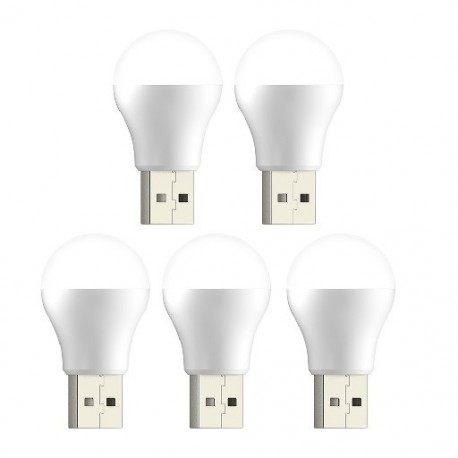 Kibocsátó szín: 5db fehér - USB-csatlakozós lámpa LED-es szemvédő olvasólámpa Számítógép-olvasólámpa Laptop