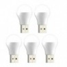 Kibocsátó szín: 5db fehér - USB-csatlakozós lámpa LED-es szemvédő olvasólámpa Számítógép-olvasólámpa Laptop