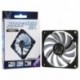 80 mm-es számítógép PC-ház vékony ventilátor, 4 tűs 3000 ford./perc, állítható sebességű hőmérséklet