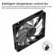 80 mm-es számítógép PC-ház vékony ventilátor, 4 tűs 3000 ford./perc, állítható sebességű hőmérséklet