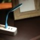 Kibocsátó szín: sárga - Hordozható USB LED lámpa Mini flexibilis LED asztali fény Szemvédő könyves olvasólámpa Power