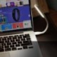Kibocsátó szín: sárga - Hordozható USB LED lámpa Mini flexibilis LED asztali fény Szemvédő könyves olvasólámpa Power