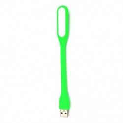 Kibocsátó szín: zöld - Hordozható USB LED lámpa Mini flexibilis LED asztali fény Szemvédő könyves olvasólámpa Power