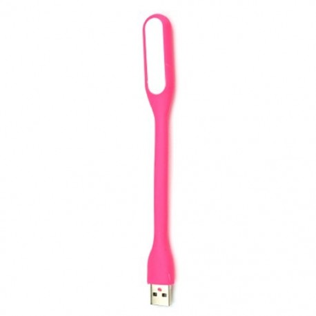 Kibocsátó szín: rózsaszín - Hordozható USB LED lámpa Mini flexibilis LED asztali fény Szemvédő könyves olvasólámpa