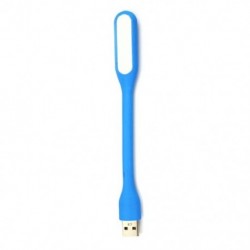 Kibocsátó szín: világoskék - Hordozható USB LED lámpa Mini flexibilis LED asztali fény Szemvédő könyves olvasólámpa