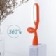 Kibocsátó szín: kék - Hordozható USB LED lámpa Mini flexibilis LED asztali fény Szemvédő könyves olvasólámpa Power