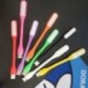 Kibocsátó szín: narancs - Hordozható USB LED lámpa Mini flexibilis LED asztali fény Szemvédő könyves olvasólámpa