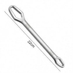 Szín: StyleA - 8-22 mm-es univerzális Torx villáskulcs önfeszítő, állítható üvegek Nyomatékkulcs tábla Duplafejű