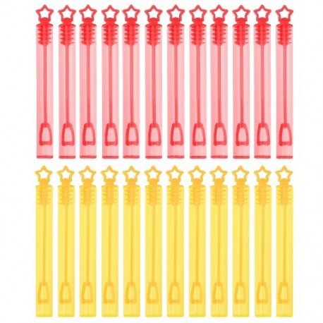 Szín: B - 24db Üres buborékos szappanpalackok Esküvői Születésnapi Party Gyerekjáték Babazuhanyozó Buborékkészítő