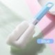 Szín: zöld - Levehető cumisüveg kefe Clean Sponge Child speciális palackkefe hosszú nyelű tisztítóeszközök Vizes